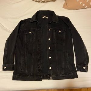 Madewell Black Jean Jacket